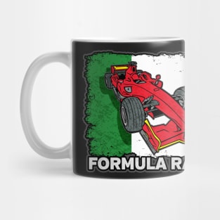 Formula Racing Car Italian Mug